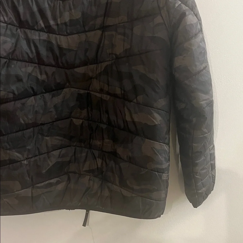 URBAN REPUBLIC Black Camo Puffer Jacket